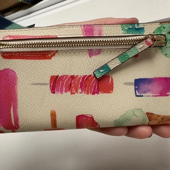 Kate Spade Ice Cream Bi-fold Wallet - Picture 2 of 12